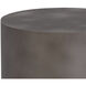 Bernaby 21 X 18 inch Gunmetal End Table